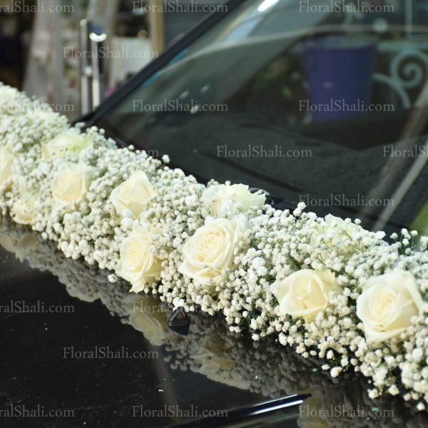 گل ماشین عروس کد 4